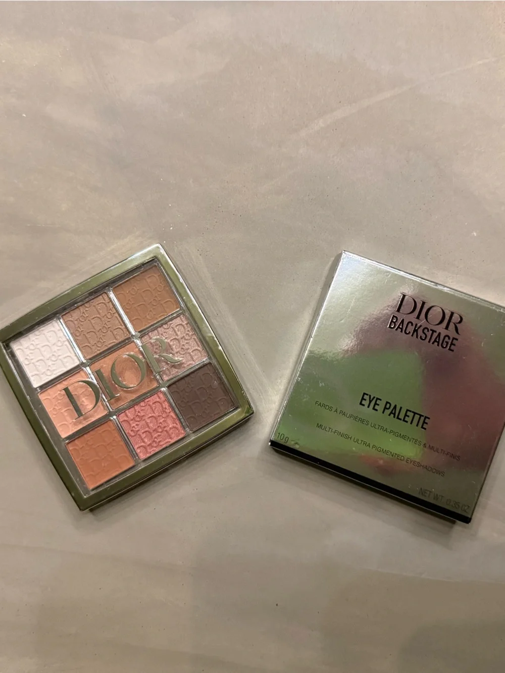 Dior Backstage Eyeshadow Palette — 001 Nude Essentials